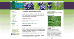 Desktop Screenshot of nashvillenursery.com